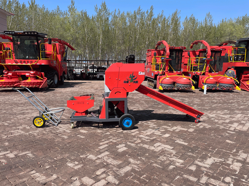 Factory Direct Round Corn Straw Silage Baler Fast Delivery