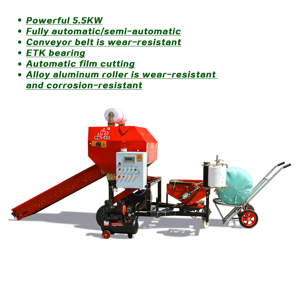 Silage Baler Wrapper Machine
