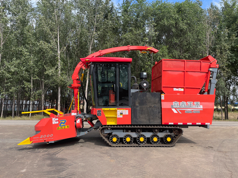Crawler Model 175HP Silage Harvesting All-in-one Machine