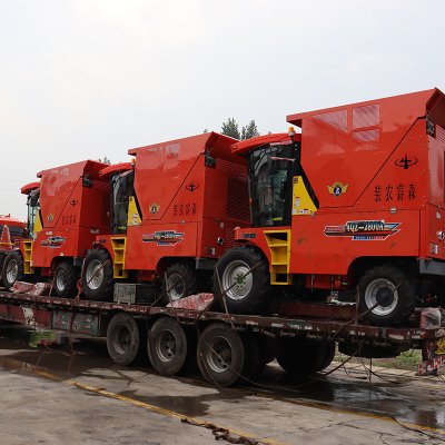 Se envía la cosechadora de forraje de 2,8 metros