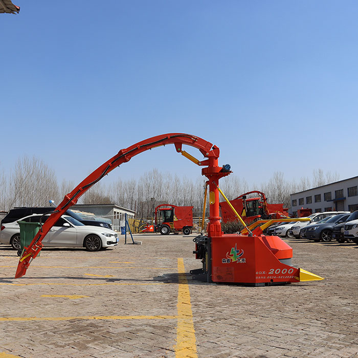 Cosechadora de ensilaje de paja