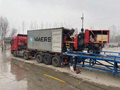 Senrui Silage Harvester Sets Off Through The Snow!