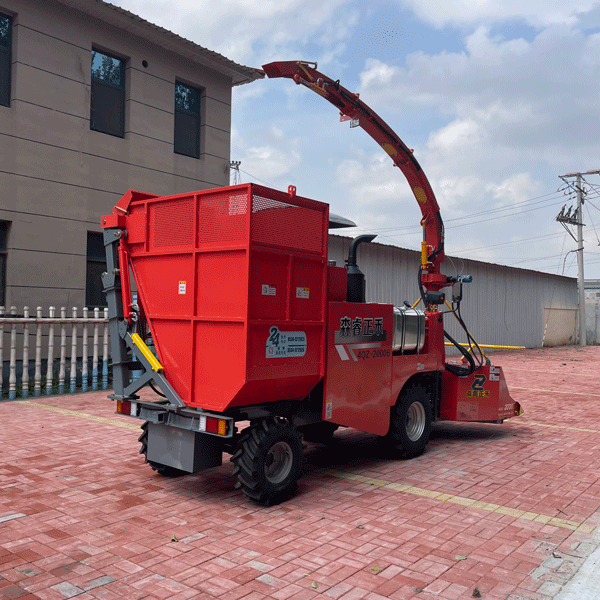 Máy gặt thức ăn gia súc nhỏ tự hành 2020m