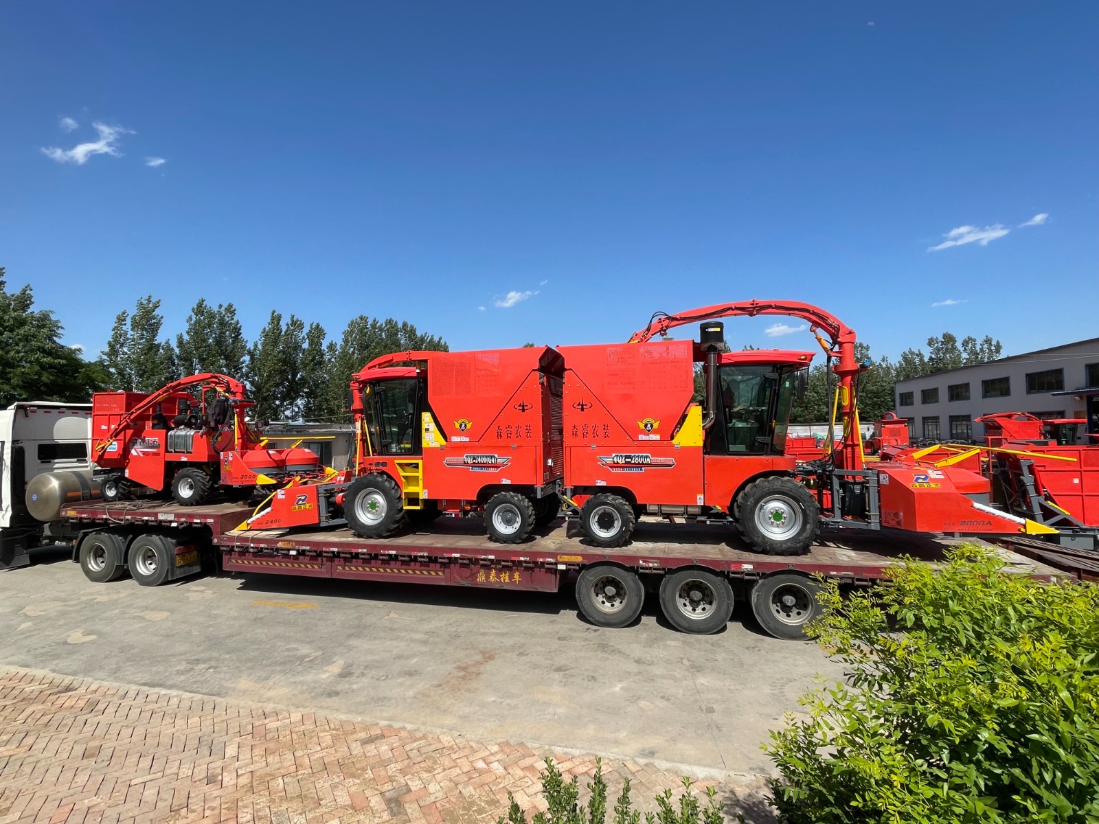 Entrega de máquinas de ensilaje: ¡Ayude a la agricultura, comience de manera eficiente! Entrega de máquinas de ensilaje: ¡Ayude a la agricultura, comience de manera eficiente!