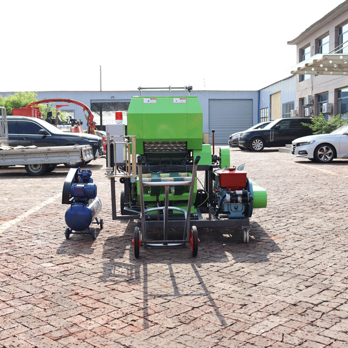 Hot Sale Diesel Round Hay Silage Wrapping Machine