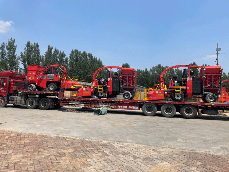 سینروئی سبز چارہ ہارویسٹر کو موثر طریقے سے پہنچایا جاتا ہے!