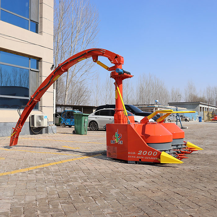 Cosechadora de ensilaje de paja