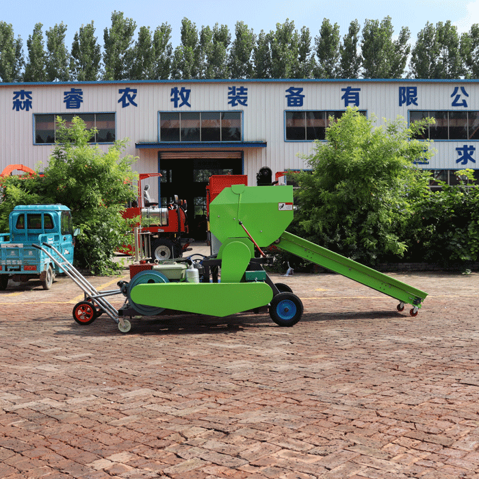 Factory Direct Sale: Mini Corn Silage and Straw Round Bale Baler
