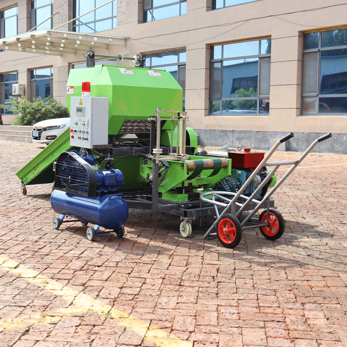 Factory Direct Sale: Mini Corn Silage and Straw Round Bale Baler Factory Direct Sale: Mini Corn Silage and Straw Round Bale Baler