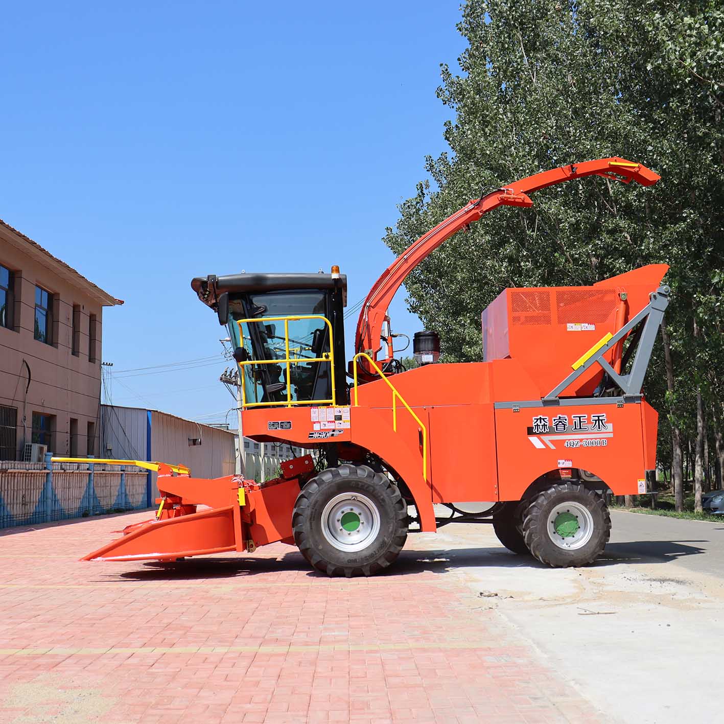 Máquina picadora de ensilaje de maíz multifuncional de 6 hileras Máquina picadora de ensilaje de maíz multifuncional de 6 hileras