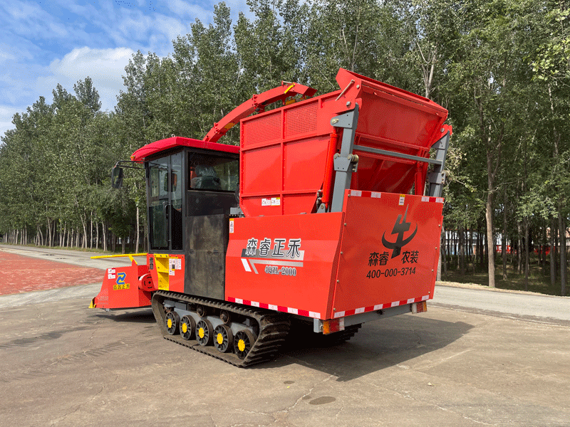 Crawler Model 175HP Silage Harvesting All-in-one Machine