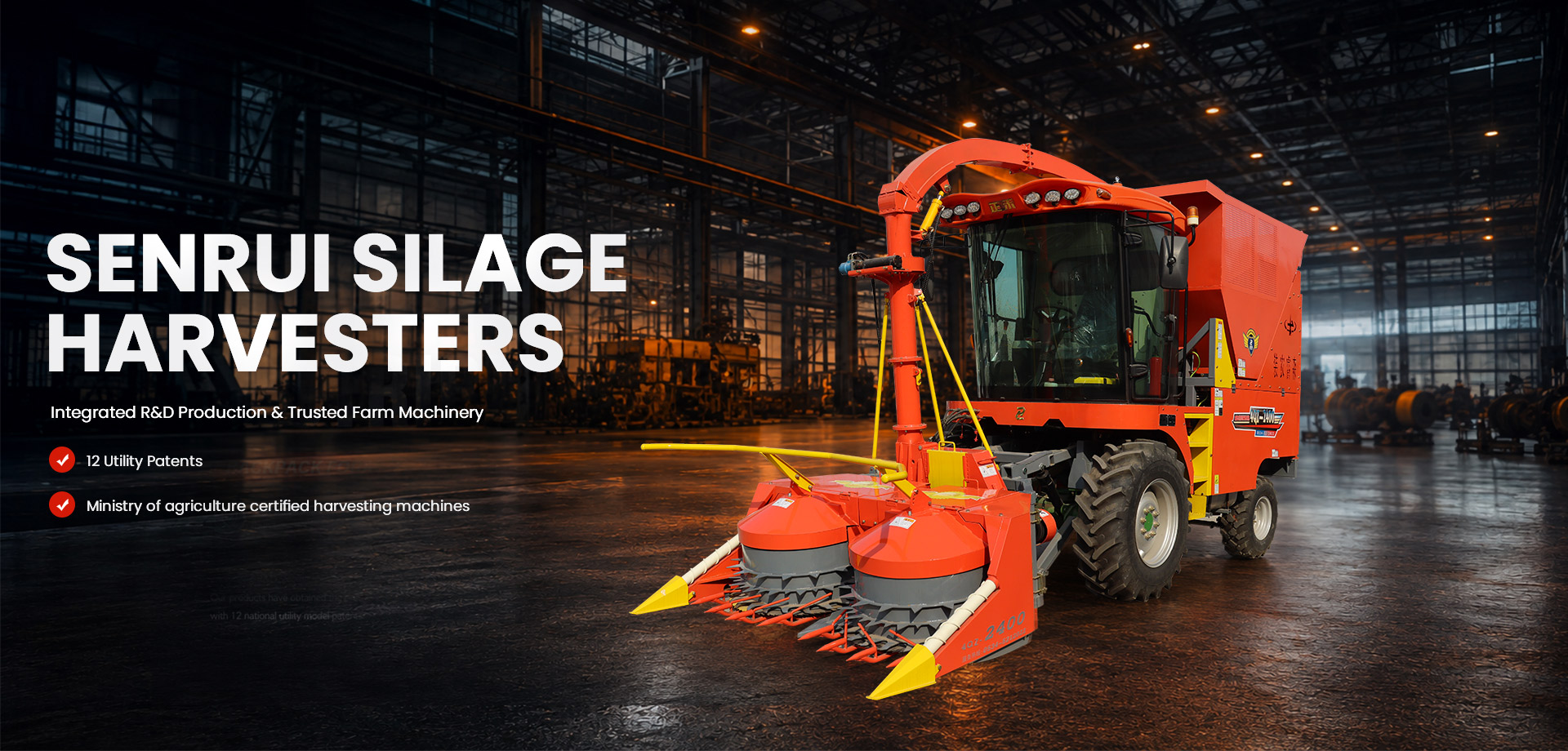 SENRUI SILAGE  HARVESTERS