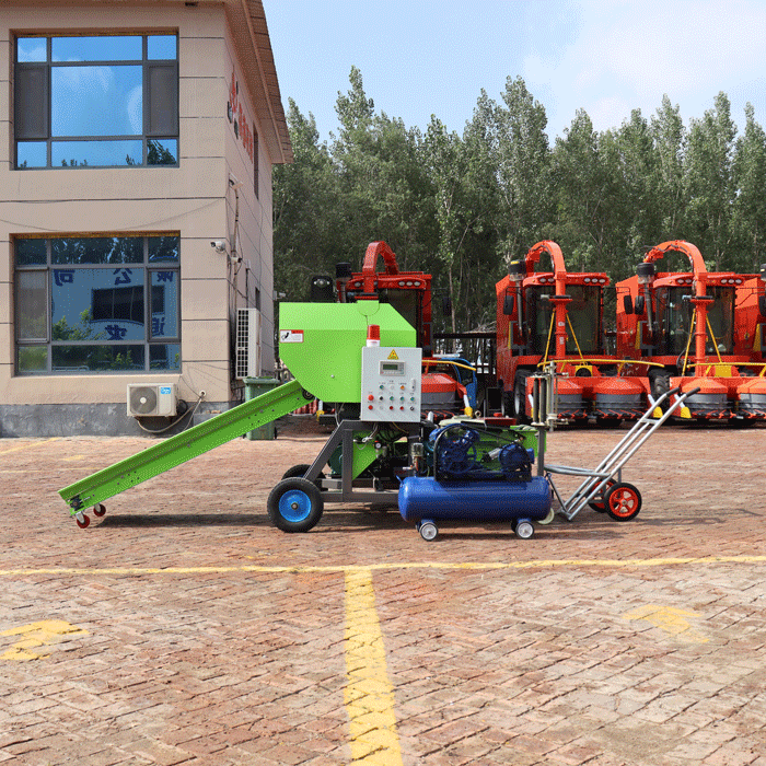 Factory Direct Sale: Mini Corn Silage and Straw Round Bale Baler Factory Direct Sale: Mini Corn Silage and Straw Round Bale Baler