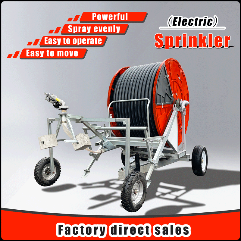 Hot Mobile Irrigation Machine Reel Sprinkling Intelligent Irrigation System