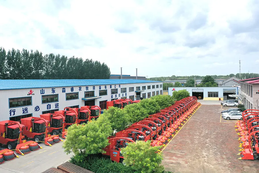 Welcome Yunnan Customers To Our Company To Order 4Qz-2000 Self-Propelled Green Fodder Harvester