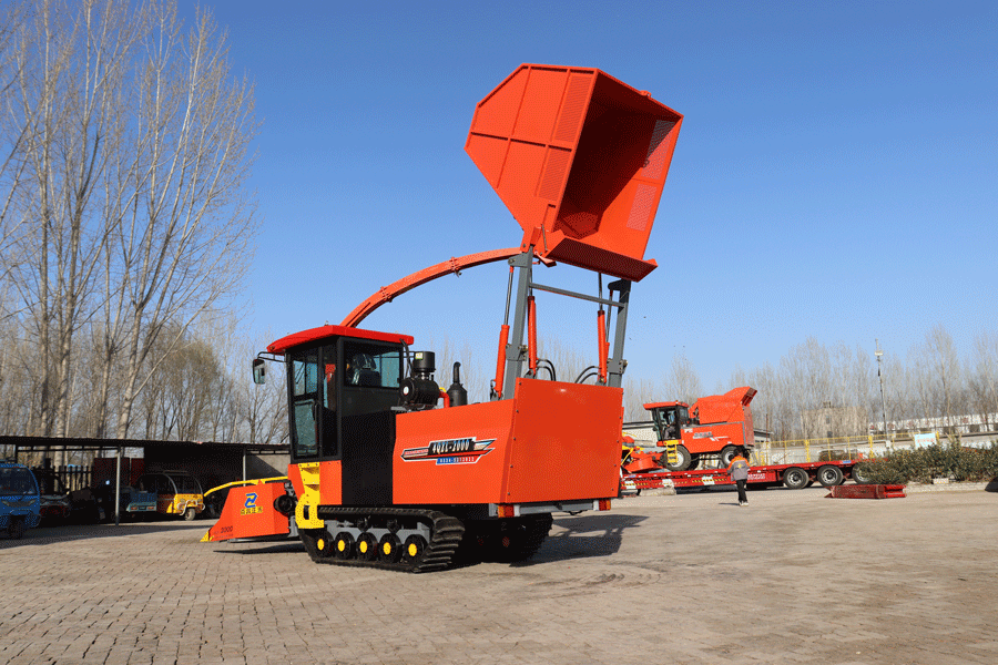 Máy thu hoạch rơm ngô Crawler 2.020m Máy thu hoạch rơm ngô Crawler 2.020m