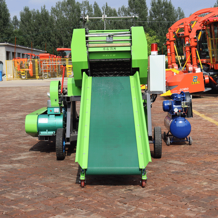 Factory Direct Sale: Mini Corn Silage and Straw Round Bale Baler