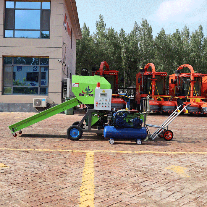 Hot Sale Diesel Round Hay Silage Wrapping Machine