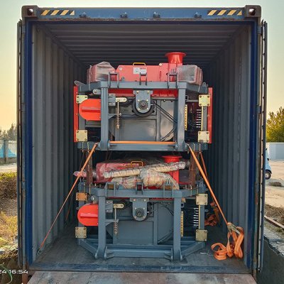 Cosechadora de forraje verde colgante serie Dahe 4QX-1800 contenedor de exportación