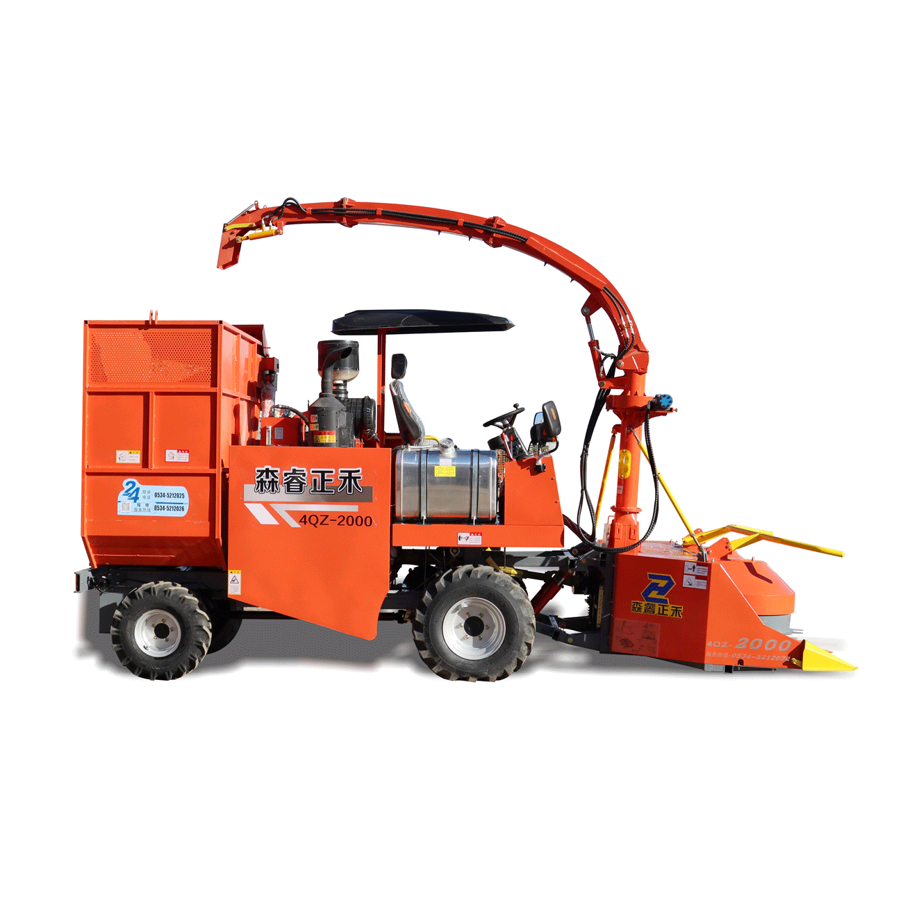 Máy gặt thức ăn gia súc tự hành 2.020m