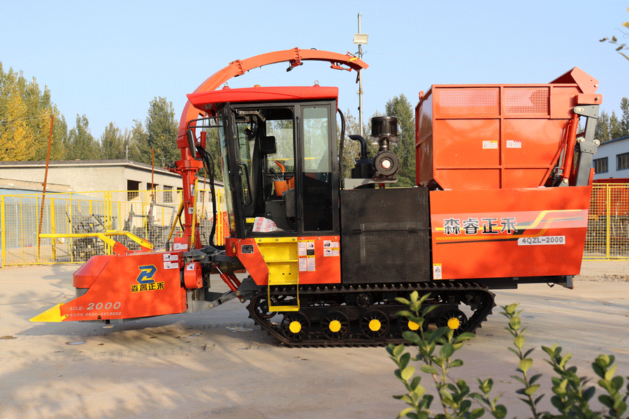 Máy thu hoạch rơm ngô Crawler 2.020m
