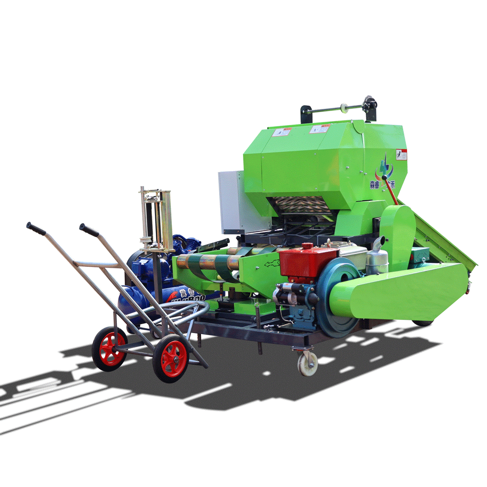 ڈیزل سے چلنے والے سرکلر بیلرز فارموں کے لیے موزوں ہیں۔