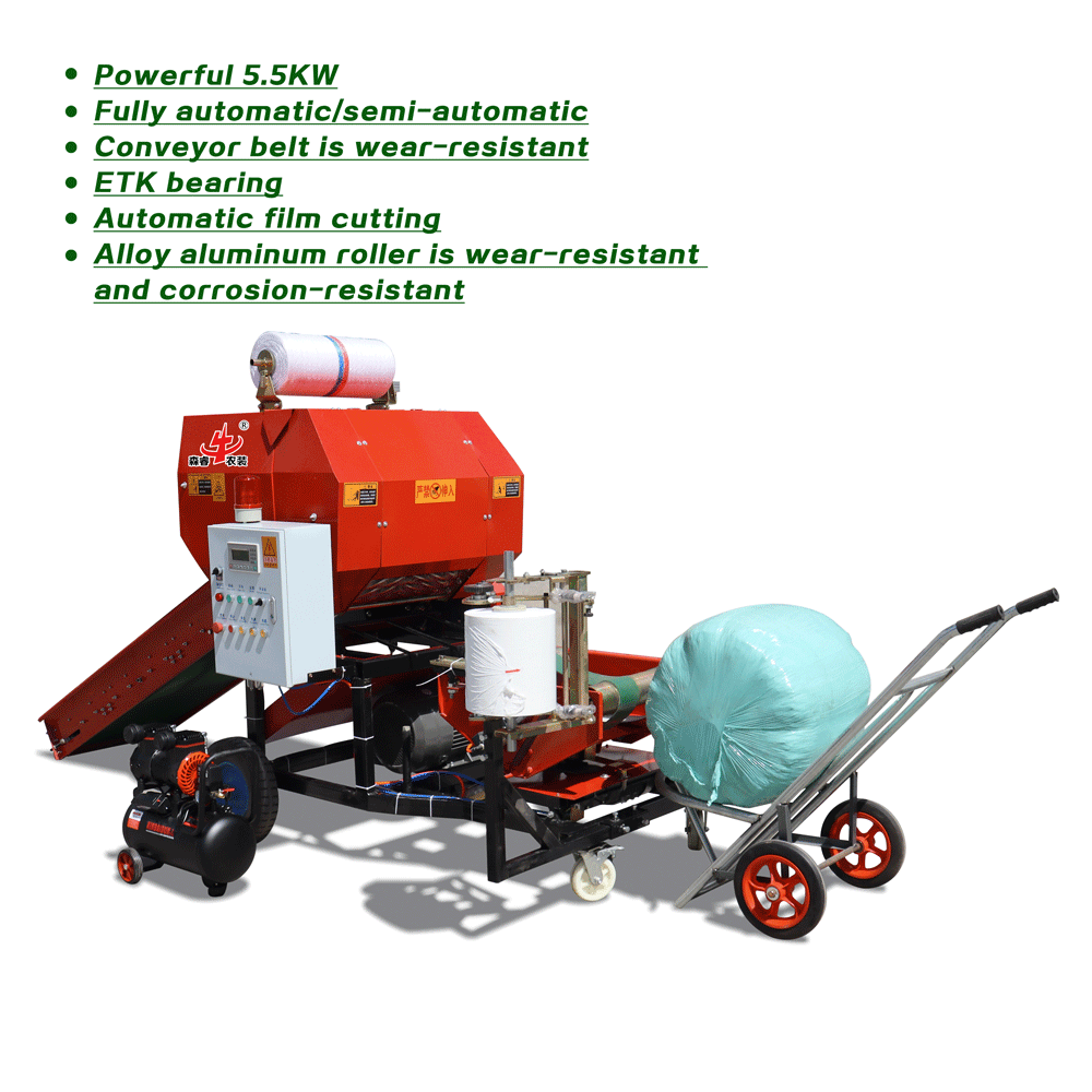 Silage Baler Wrapper Machine