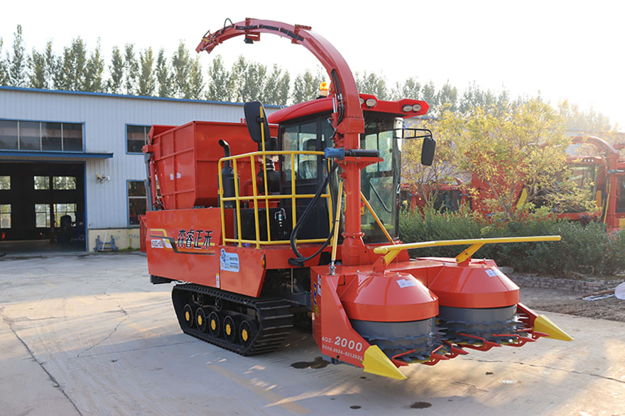 Máy gặt thức ăn gia súc đĩa xích