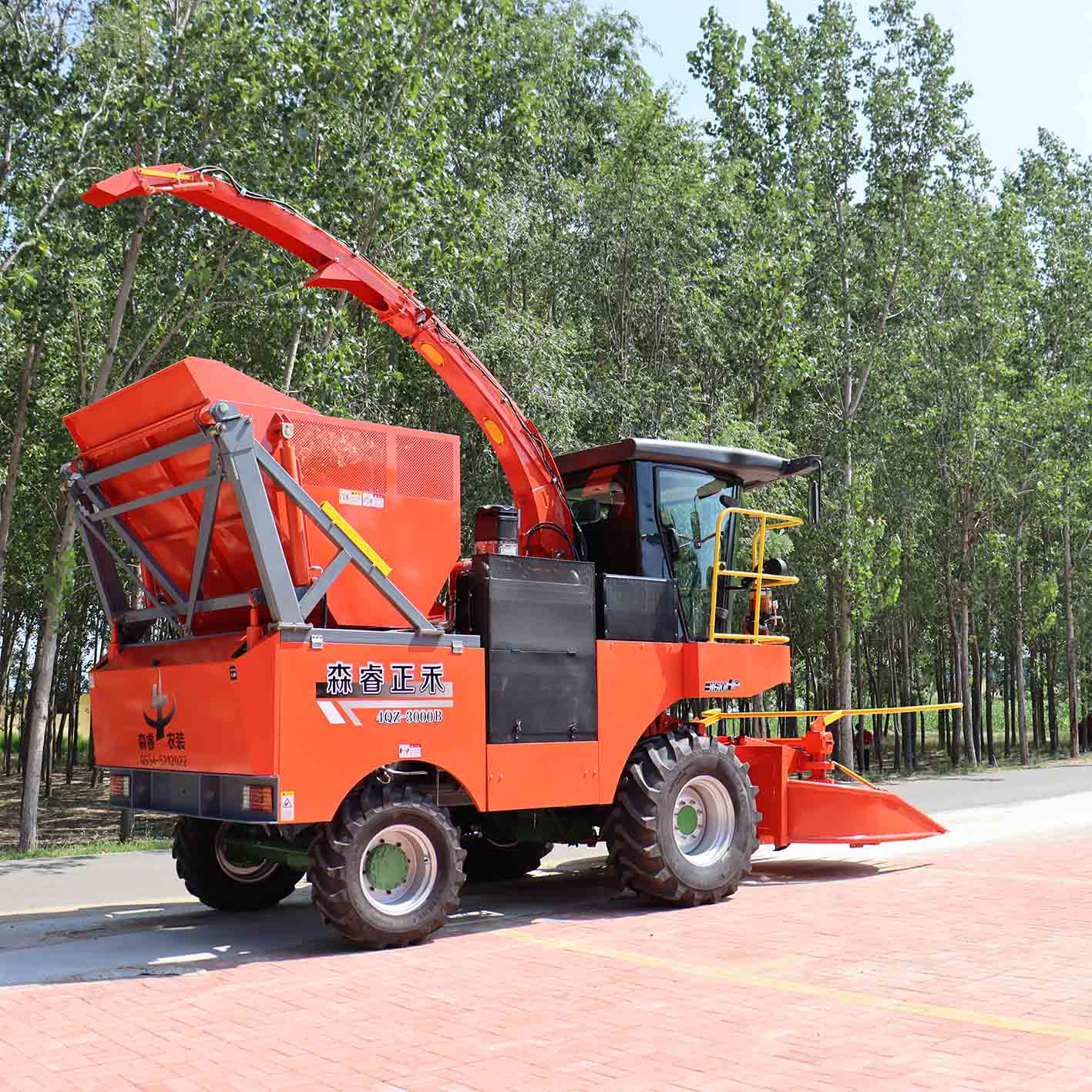 Máy thu hoạch cỏ ngô bán chạy
