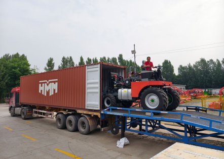 Setting Sail Overseas Senrui Silage Harvesters Packed for Shipment!