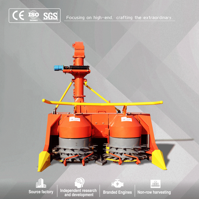 Agricultural 4Qx-1600 Durable Fully Automatic Lightweight Boasts Compact Mounted Forage Harvester For Silage Making