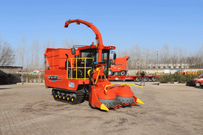 Tracked Alfalfa Forage Harvester