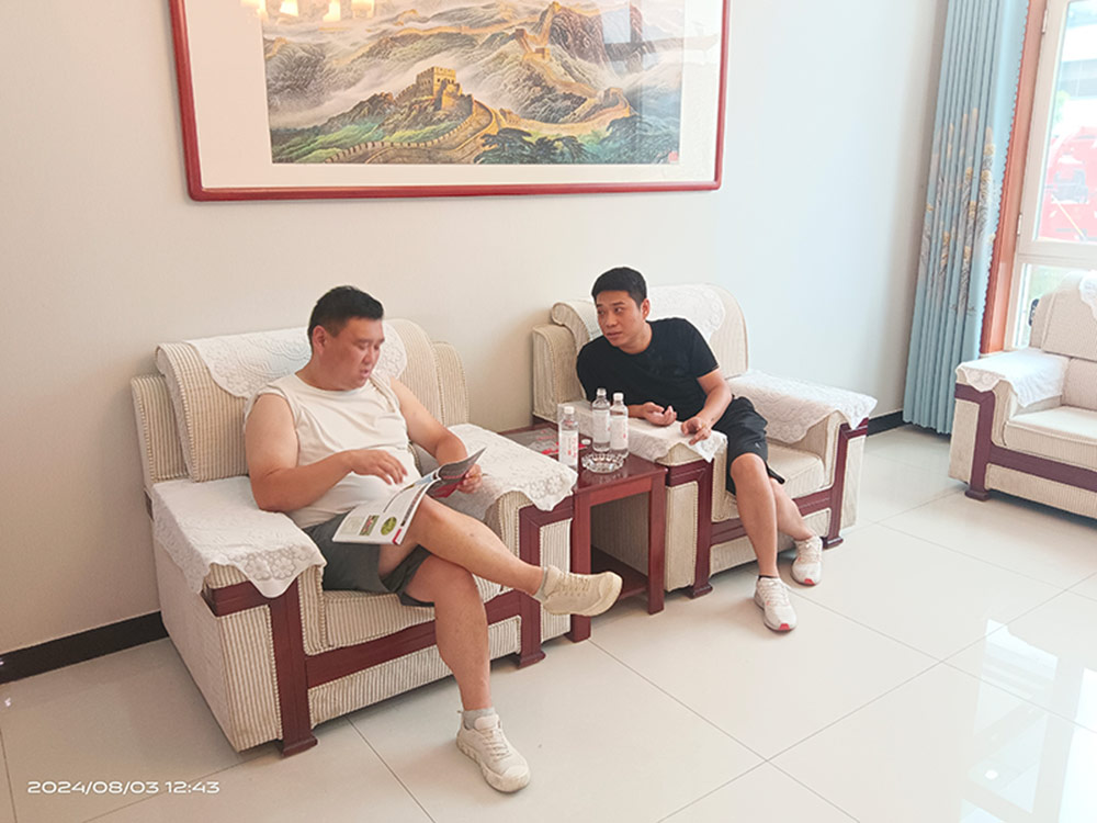 Welcome Customers From Shanxi Province To Our Company Welcome Customers From Shanxi Province To Our Company