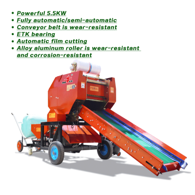 Small Round Bale Feed Baler