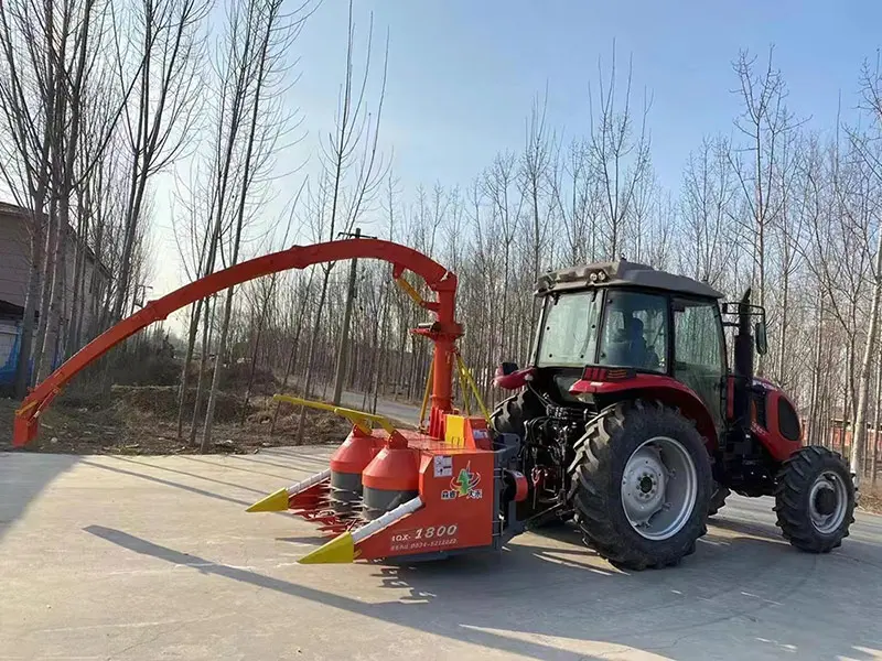 Dahe series hanging green fodder harvester 4QX-1800 export container Dahe series hanging green fodder harvester 4QX-1800 export container