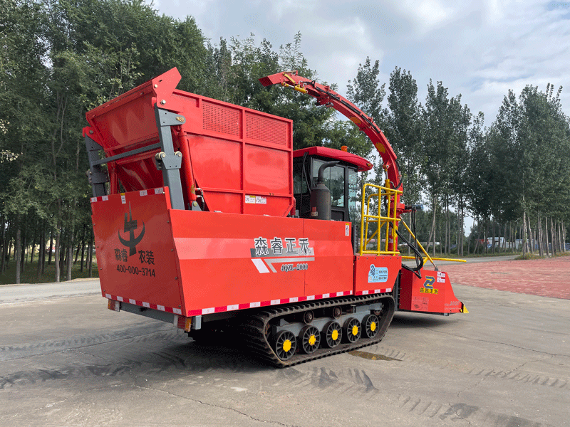 Crawler Model 175HP Silage Harvesting All-in-one Machine