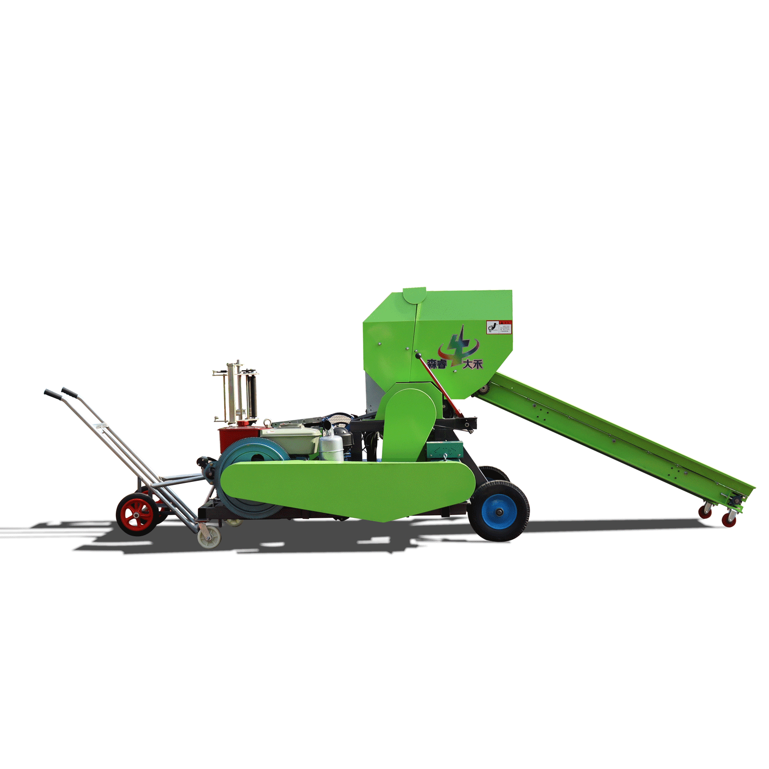 ڈیزل سے چلنے والی خودکار بنڈلنگ ریپنگ مشین