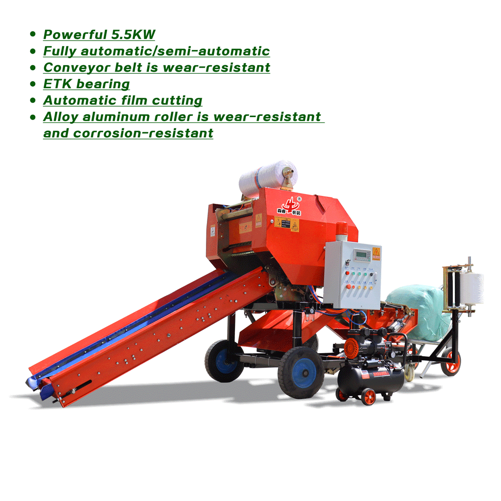 Silage Baler Wrapper Machine