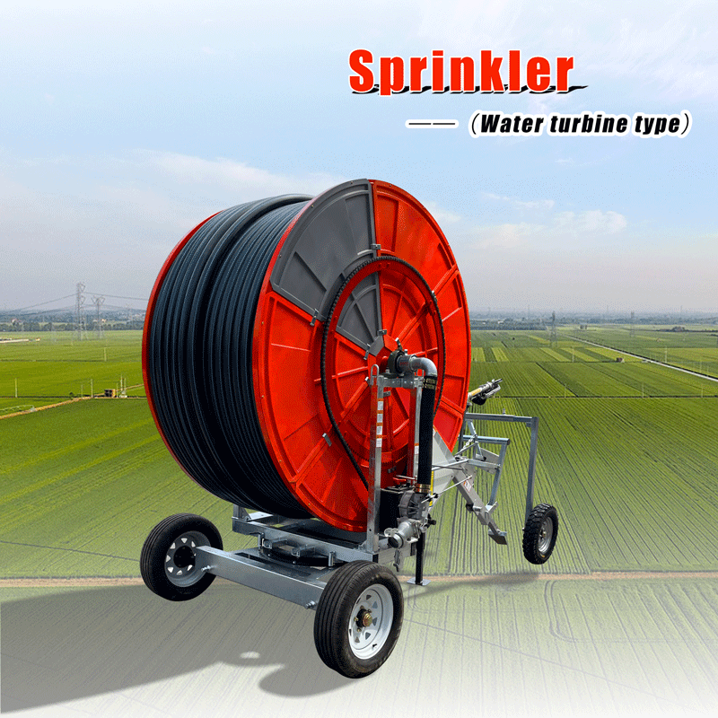 Mobile Hose Watering Sprinkler Equipment for Farm