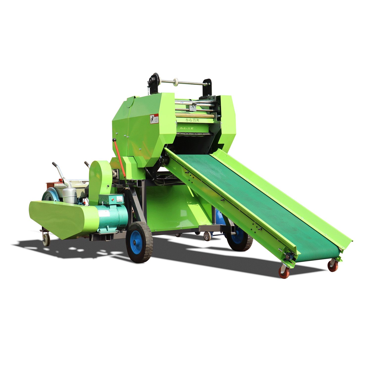 ڈیزل سے چلنے والی خودکار بنڈلنگ ریپنگ مشین