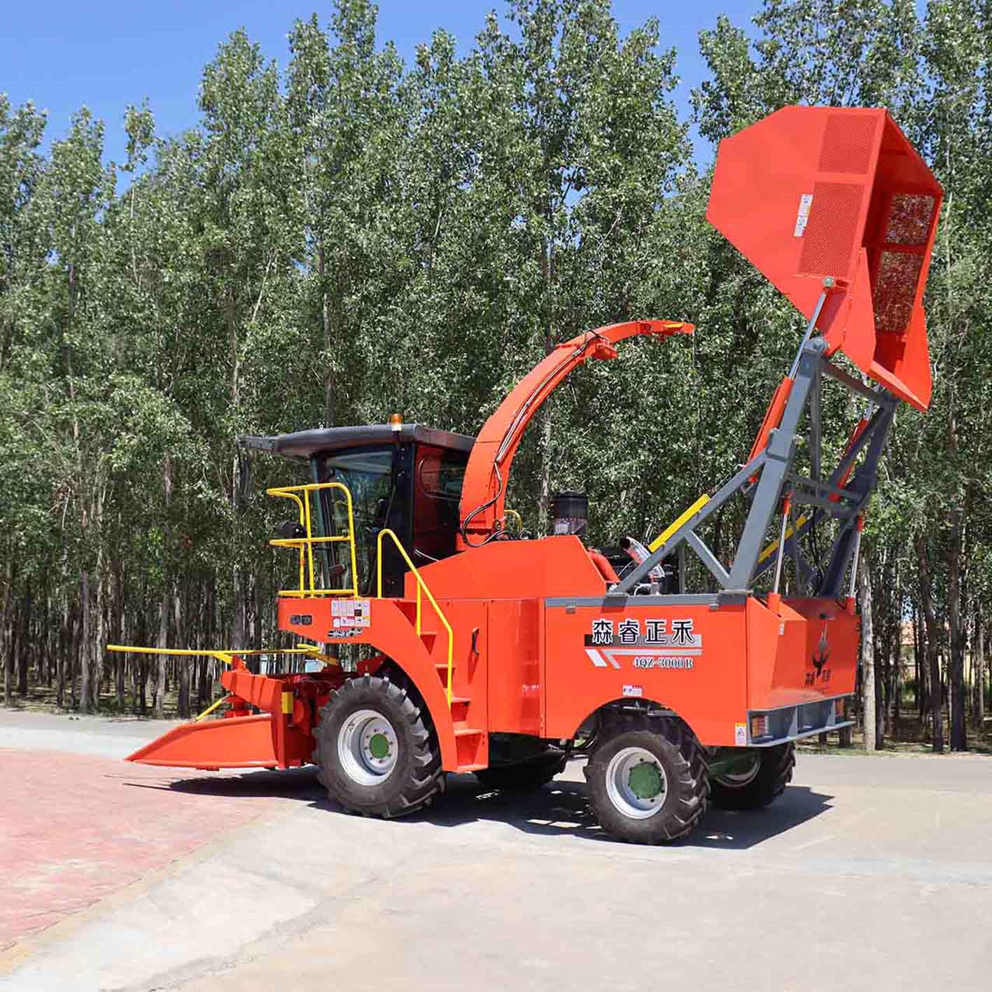 Máy thu hoạch cỏ ngô bán chạy