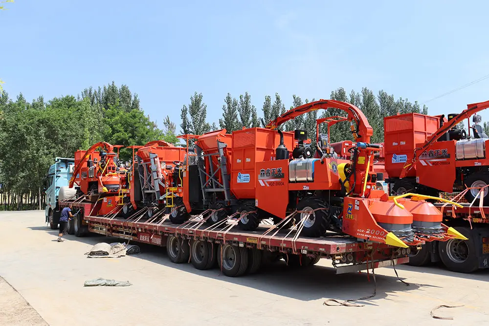 Welcome Yunnan Customers To Our Company To Order 4Qz-2000 Self-Propelled Green Fodder Harvester