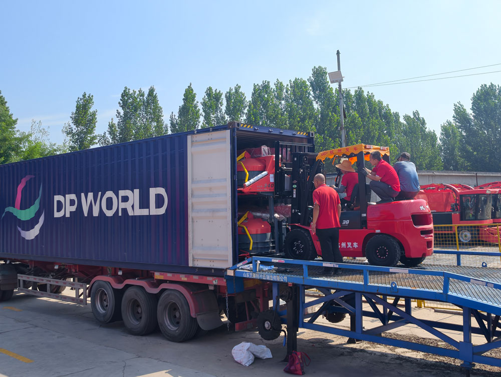 Senrui Silage-Häcksler - Containerisiert für den Export