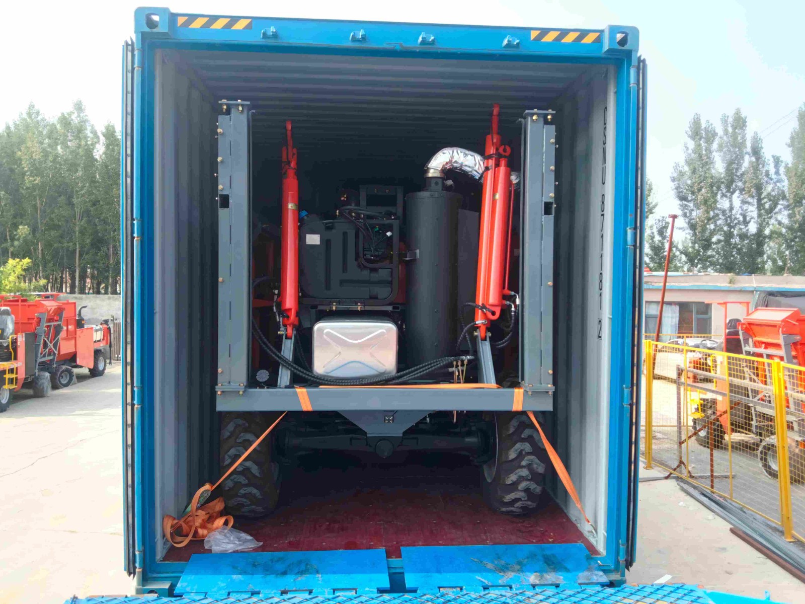 Entrega de máquinas de ensilaje: una nueva era en la agricultura internacional Entrega de máquinas de ensilaje: una nueva era en la agricultura internacional