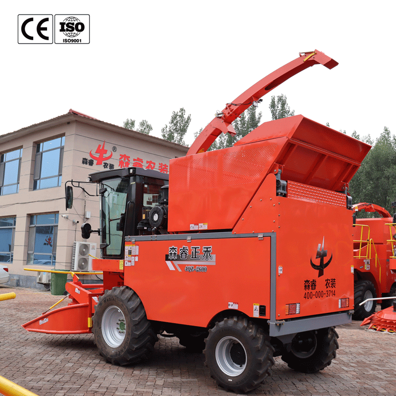 Bán chạy 4QZ‑2600 Chất lượng tốt Bốn trục ngang Tự hành 320Hp Động cơ diesel Truyền động trục thu hoạch thức ăn ủ chua cho trang trại