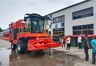 Shanxi Warmly Welcome Customers To Come To The Company To Order Green Feed Harvester