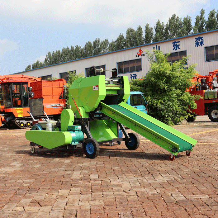 Factory Direct Sale: Mini Corn Silage and Straw Round Bale Baler