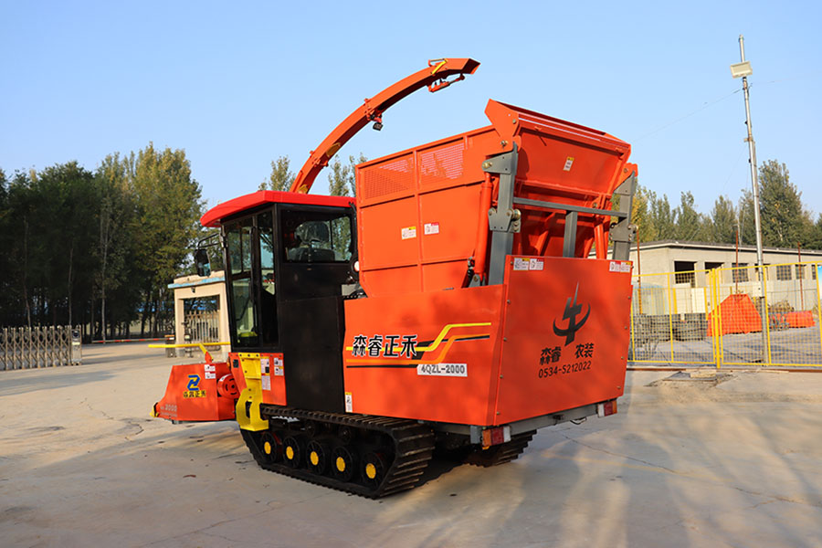 Máy gặt thức ăn gia súc đĩa xích