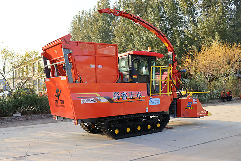 Máy gặt thức ăn gia súc đĩa xích