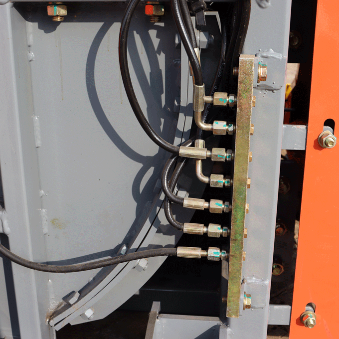 Máquina ensiladora de 1,270 m accionada por tractor con certificación CE Máquina ensiladora de 1,270 m accionada por tractor con certificación CE